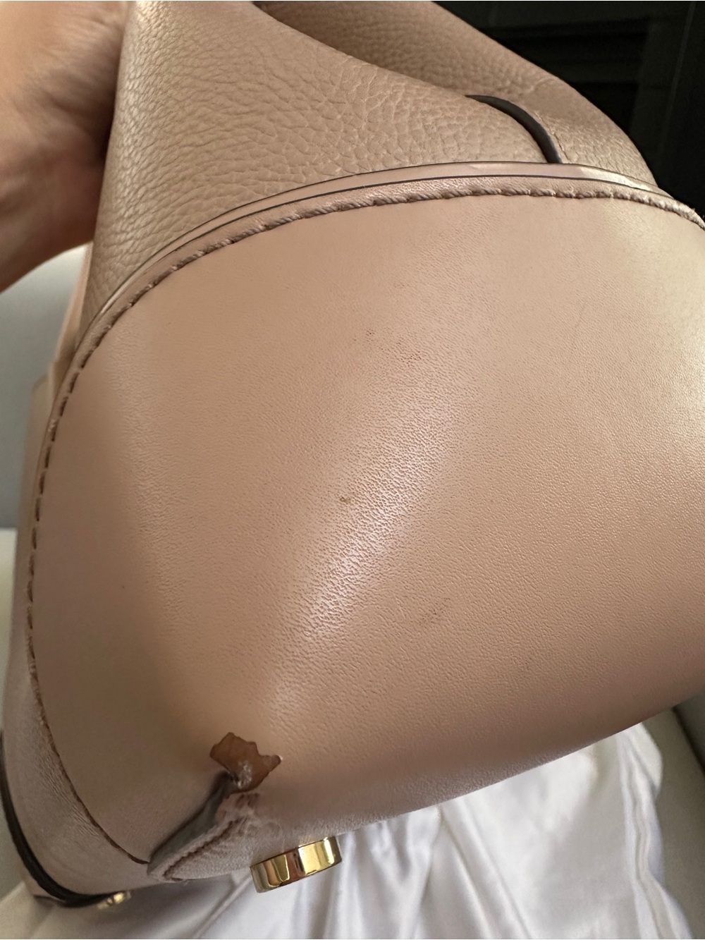 Michael Kors Blush Pink Leather Satchel - Picture 7 of 10